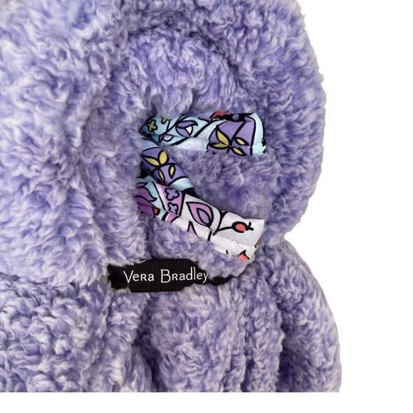 Vera Bradley Maddalena Paisley Fluffy Fleece Throw Blanket - Picture 5 of 5